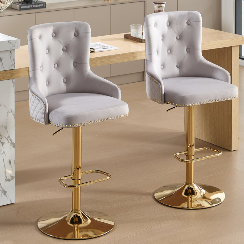 Tabouret Kenetra, Gris