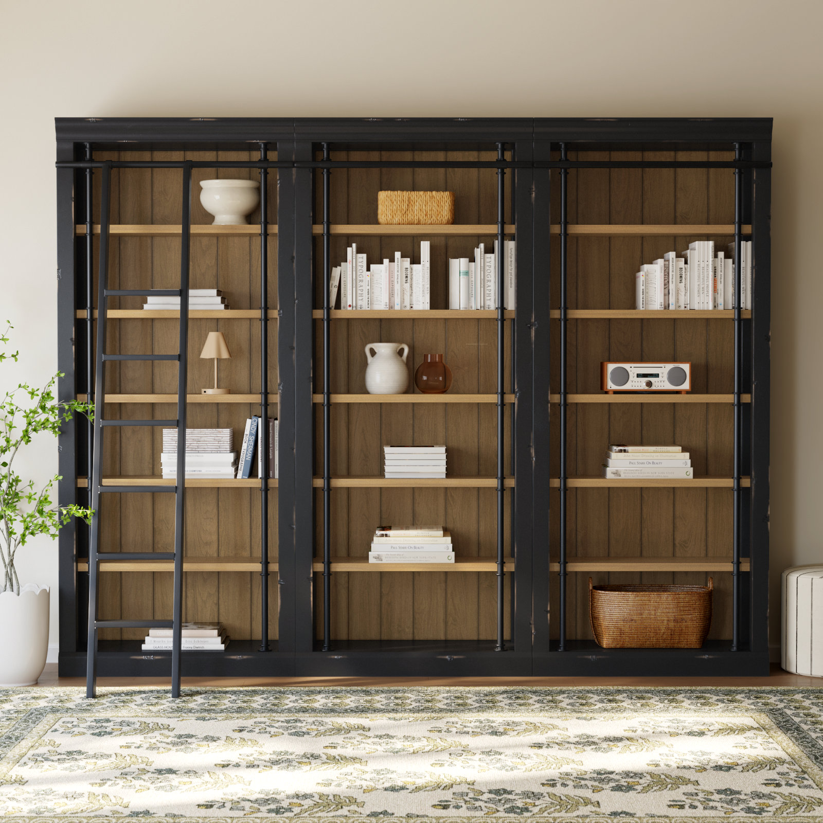 Lorna Wide Bookcase