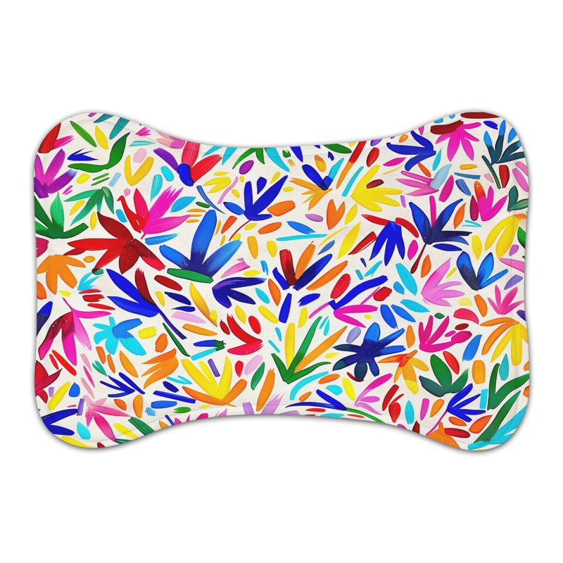 Otomi Designs - Tapis d'alimentation en os 1 pièce, Moyen (18 po)