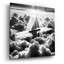  «Dream Sail B & w 2» par Rey Klimt, art mural en verre acrylique, 24 po x 24 po