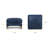 Essex Full-Grain Genuine Leather Ottoman-2057772450