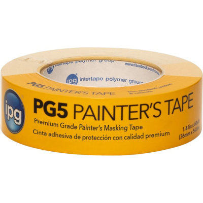 IPG PG-5 36Mm X 55Yd Premium Pro Grade Masking Tape Bulk-24PK