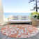 Chayden Washable Damask Indoor / Outdoor Rug