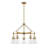 5-Light Chandelier in Brass-304820489