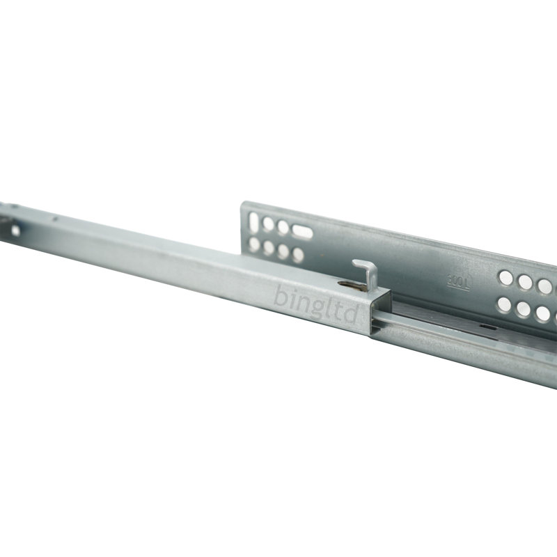 bingltd- Glissières de tiroir encastrées à ouverture sous le rail 12 pouces à extension complète capacité de charge de 100 lb (10 paires)