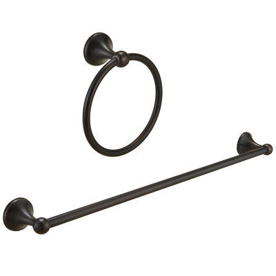 2 - Piece Bathroom Hardware Set