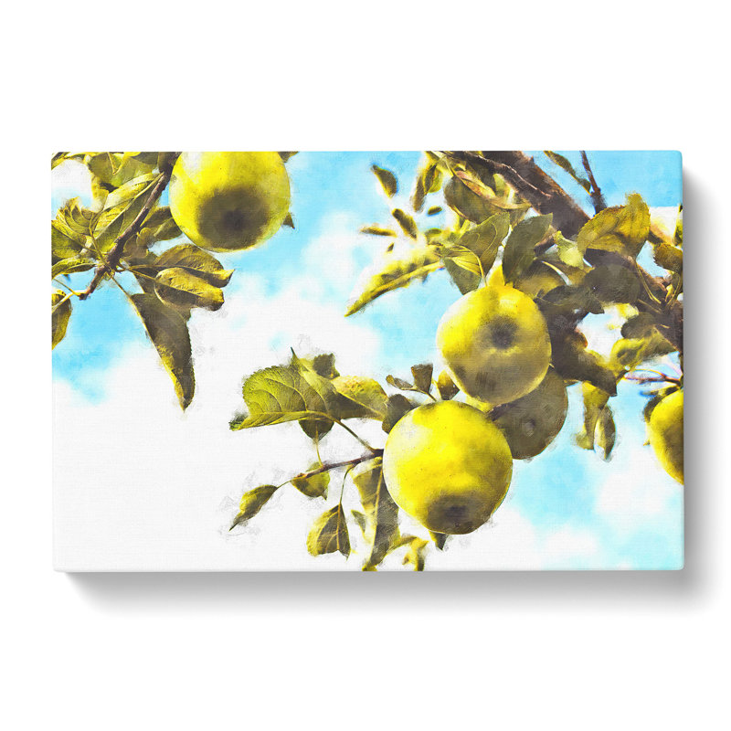 The Apple Tree Painting - Wrapped Canvas, 35cm H x 50cm W x 3cm D