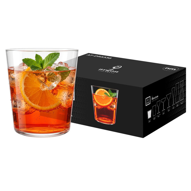 Crystal Drinking Glass, Set of 48