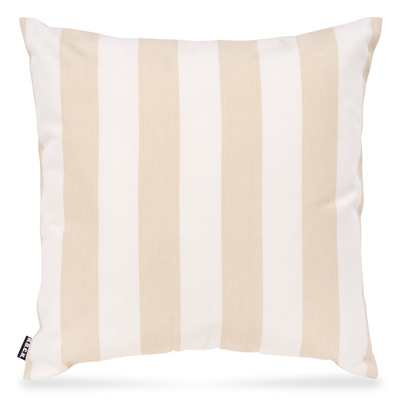 Classic Streifen Striped Square Cushion, Red