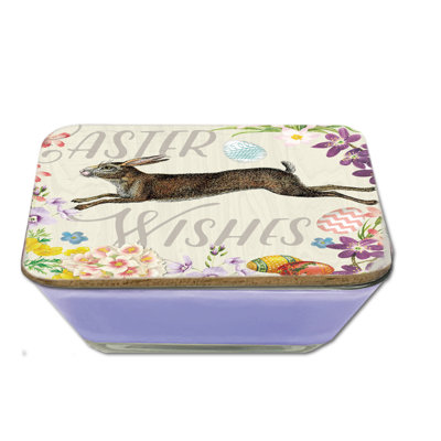  Easter Garden II 3-in-1 20oz Soy Wax Candle with Decorative Art Lid