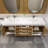 Edgemont 70.8'' Double Bathroom Vanity with Acrylic Top-7362177
