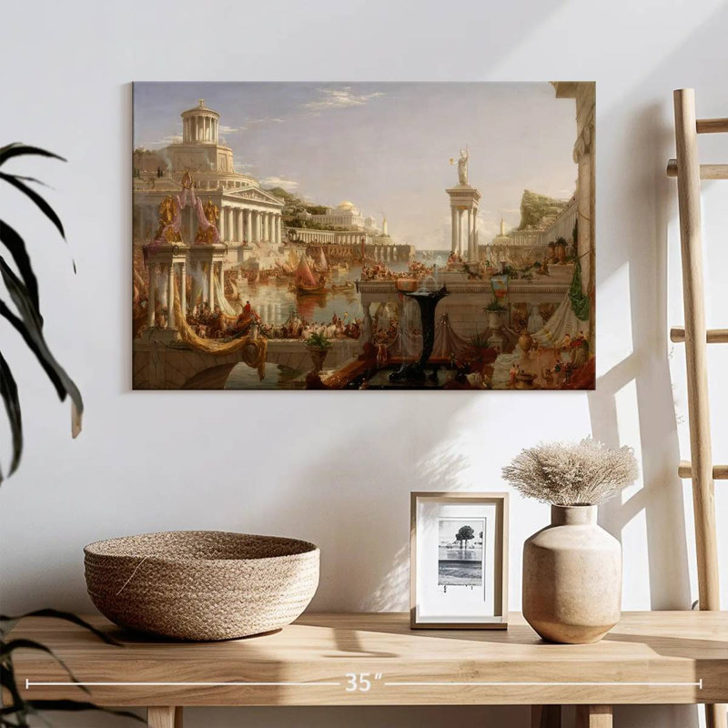 Lilie The Course Of Empire, H 16 po x l 24 po