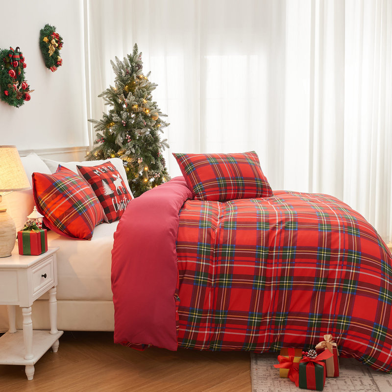 Housse de couette simple Gogreen Luxury, Housse de couette simple + 2 taies d'oreiller stan