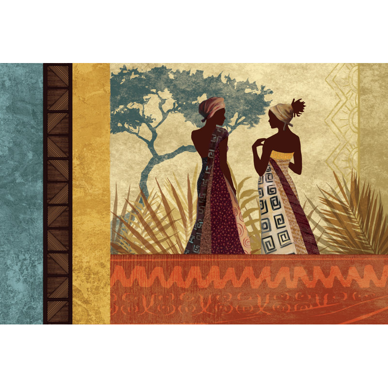 Tree Talkers - Wrapped Canvas Print, 81cm H x 122cm W x 3.8cm D