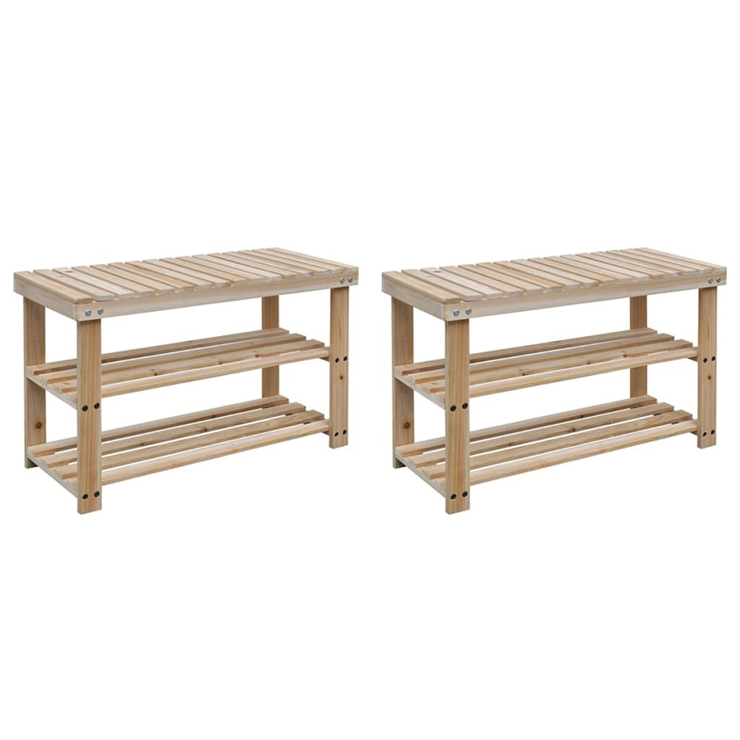 Jasonville 12 Pair Shoe Rack