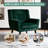 Tufted Upholstered Wide Back Armchair（Set of 2）-412486734
