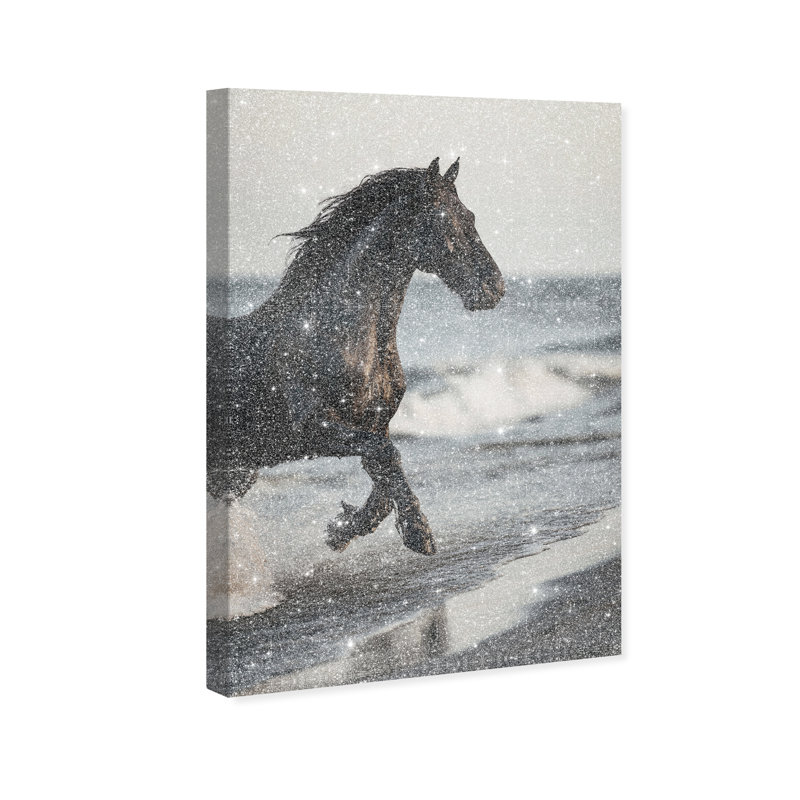 Void Runner I Print by Oliver Gal, 10"H x 15"W, Gallery Wrapped
