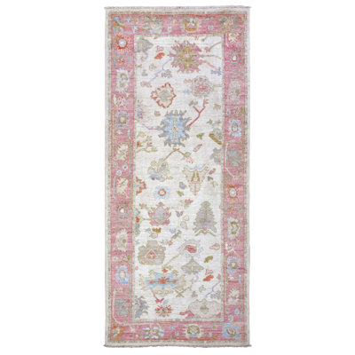 Oushak One-of-a-Kind 4'1" X 9'10" Area Rug