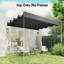 Outsunny Polyester Replacement Canopy for Pergola-122888021