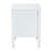 Baxton Studio Weinberg Nightstand - 2-Drawer Bedside Table with Scalloped Apron and Turned Legs for Bedroom, White-1337430110