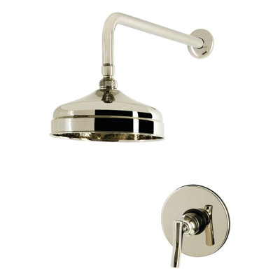 Robinet de douche à pression équilibrée à poignée simple Kingston Brass Hallerbos