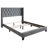 Elinah Twin Tufted Upholstered Wingback Panel Bed-588244530-588244531