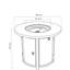 Table de fosse ronde au propane 40000BTU