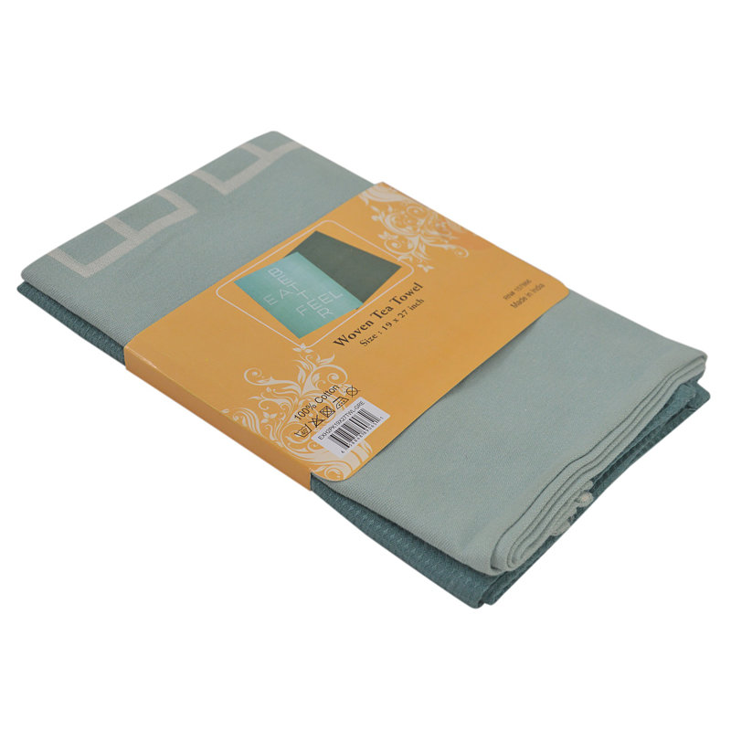 Chiffon vaisselle et serviette de thé