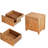 Tevrat 21.65" 3 Drawers Nightstand-1515568437-1515568439
