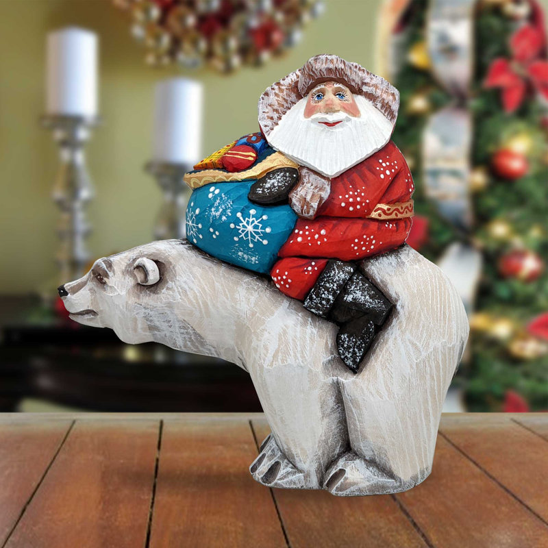 Figurine chef-d'œuvre d'ours polaire