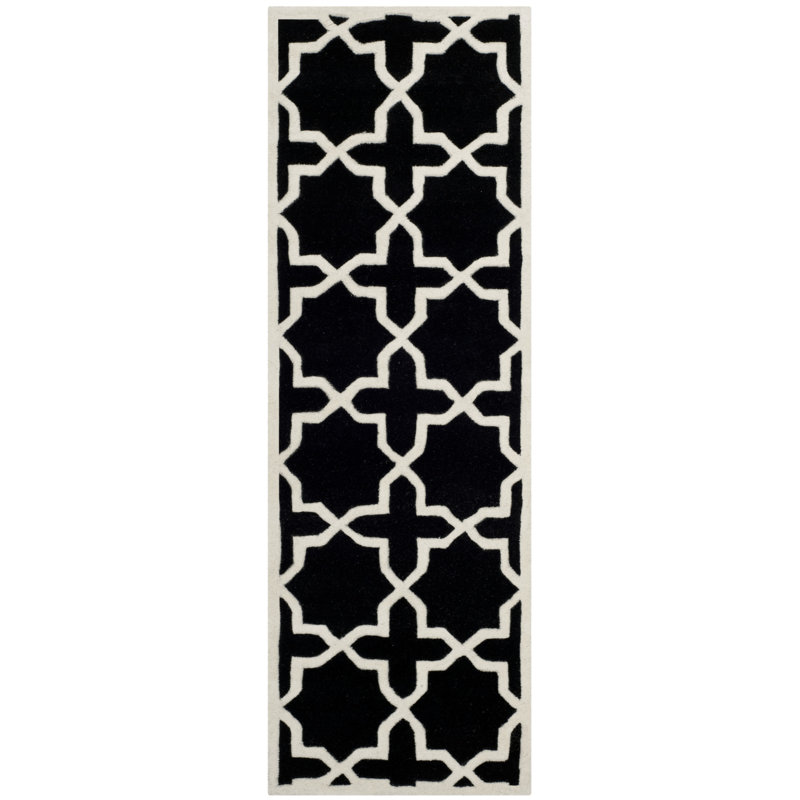 Chatham Hand Tufted Wool Geometric Rug, Runner 2'3" x 9'