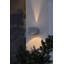 Silver Outdoor Armed Sconce-31464386