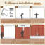 Peel and Stick papier peint mural orange console de jeu des années 80 mur de brique sans soudure vieux jeu vidéo de style rétro art mural auto-adhésif et amovible-130064152