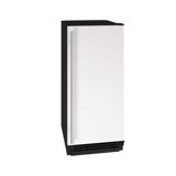 U-Line 15"W. 1 Class 25 Lb. Daily Production Crescent Ice Machine - White