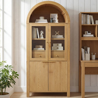 Armoire de rangement arquée pour garde-manger