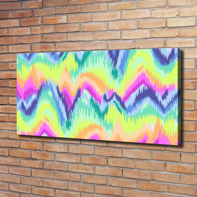 Rainbow Background - Wrapped Canvas Print