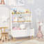 Organisateur de rangement pour livres et jouets pour enfants, conception à plusieurs niveaux pour les livres et les jouets, sécuritaire et durable pour les chambres d'enfants