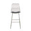 Crestline Upholstered Counter Stool with Metal Frame-38420867