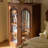 Nut-brown Solid Wood Display Cases