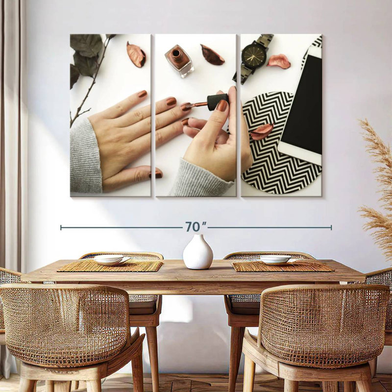 Manicure, 32" H x 50" W