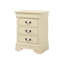 Table de chevet avec table de chevet 3 tiroirs Citronelle-41524250