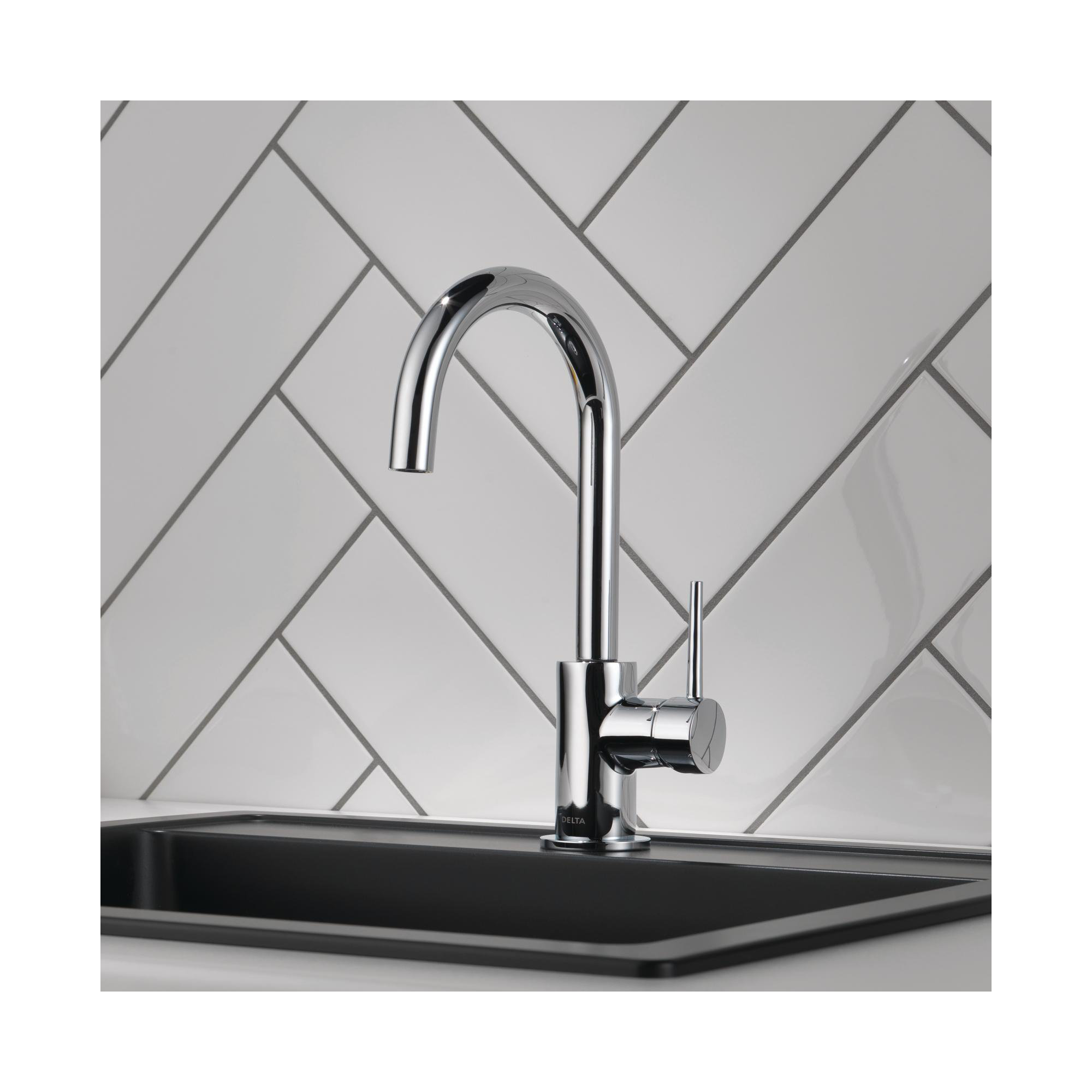 Trinsic Swivel Bar Faucet, Single Handle Prep Sink Faucet, Chrome