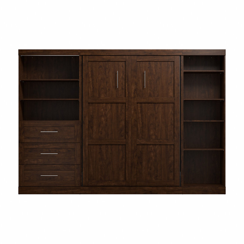 Arlex Murphy Bed, Chocolate, Full