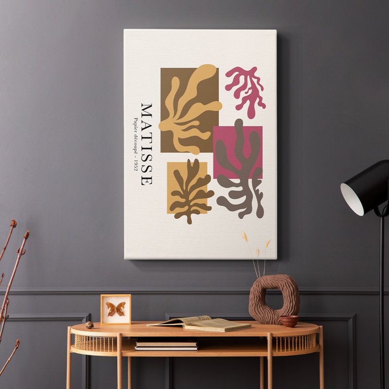 Matisse CCXLVI, reproduction d'art encadrée Cavas, H 18 po x l 12 po
