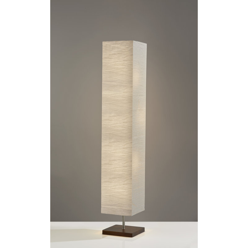 Triplett 58'' Column Floor Lamp, Walnut