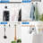Belt Hanger – 2-Pack – 360° Rotatable Closet Organizer For Belts, Bras, Tank Tops, Ties, Scarves & Purses – Space-Saving Storage Rack