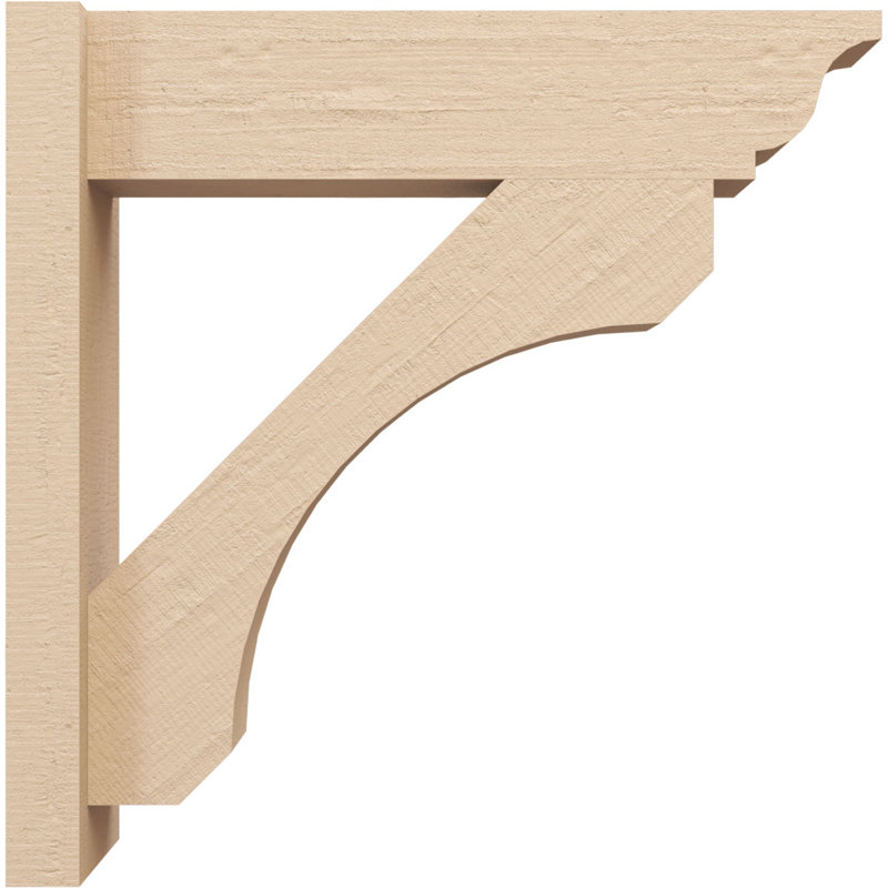 Bois de cèdre brut Legacy traditionnel TimberThane Perspector, apprêté brun clair, H 36 po x l 8 po x P 30 po