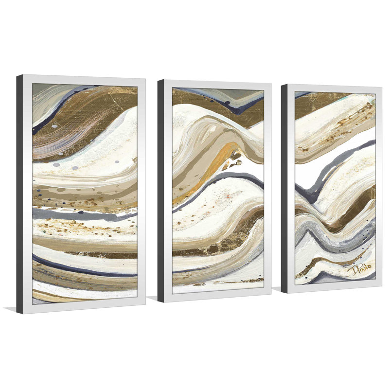 «New Concept Neutral» par Patricia Pinto - cadre photo imprimé multi-pièces, L 40,5 po x H 25,5 po x P 1 po
