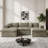 105 " Double-Layer Padded Sofa Couch, Deep Seated with Lumbar Support, No Assembly Required, Sit & Recline Comfortably-1309684266