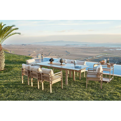 Ensemble de table et chaises de jardin